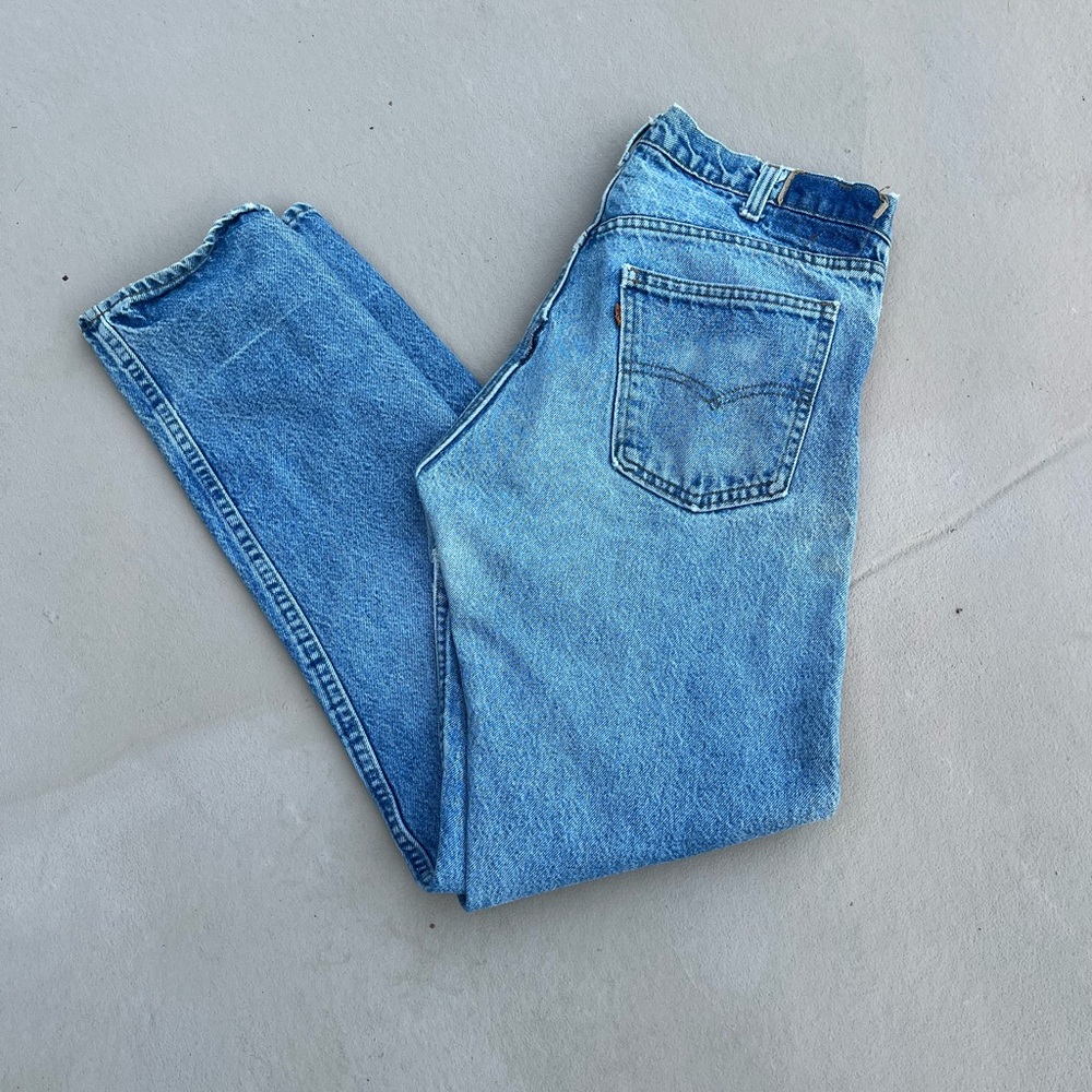 Vintage Levi’s Orange Tab Jeans Distressed